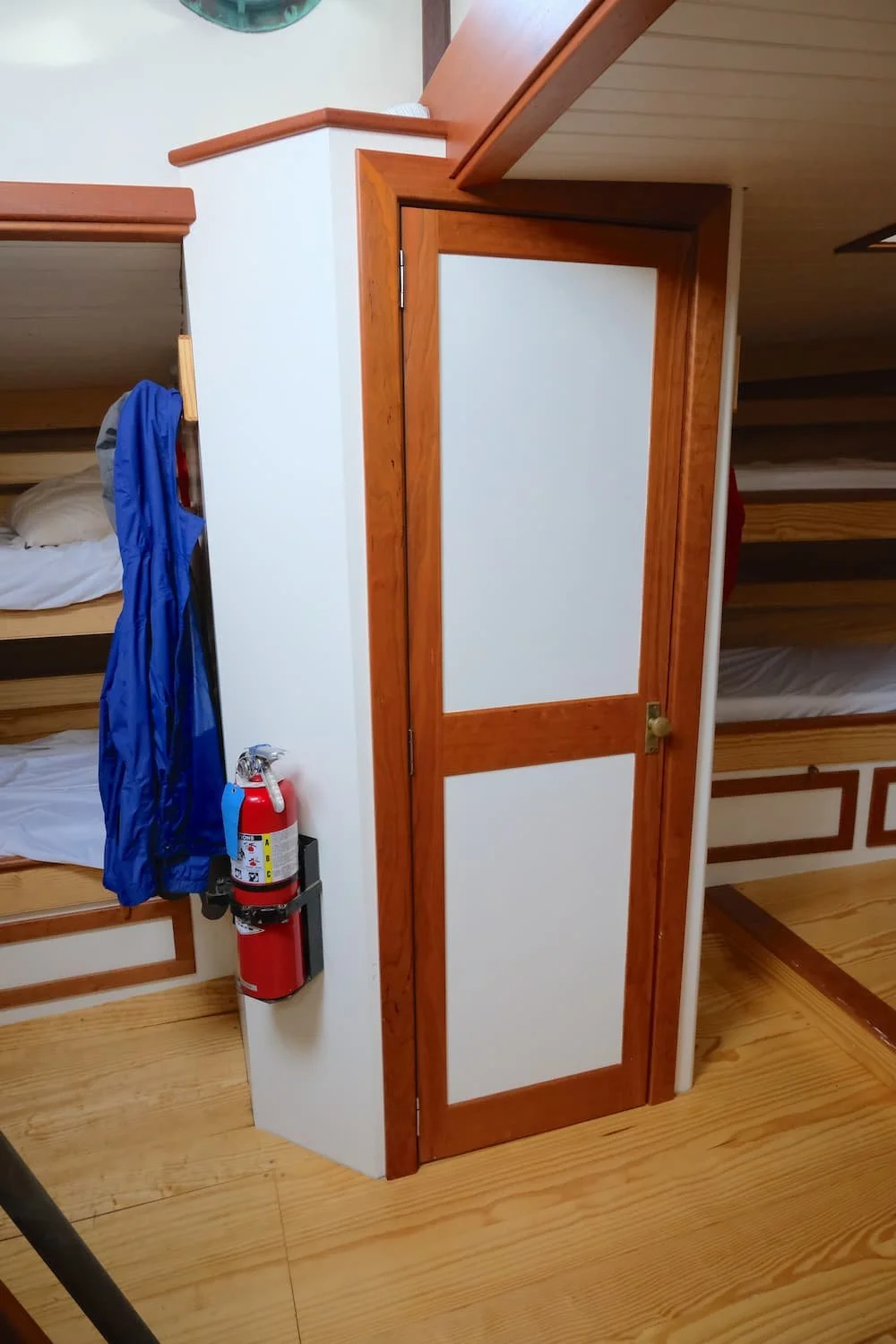 Finished custom interior of schooner Alliance