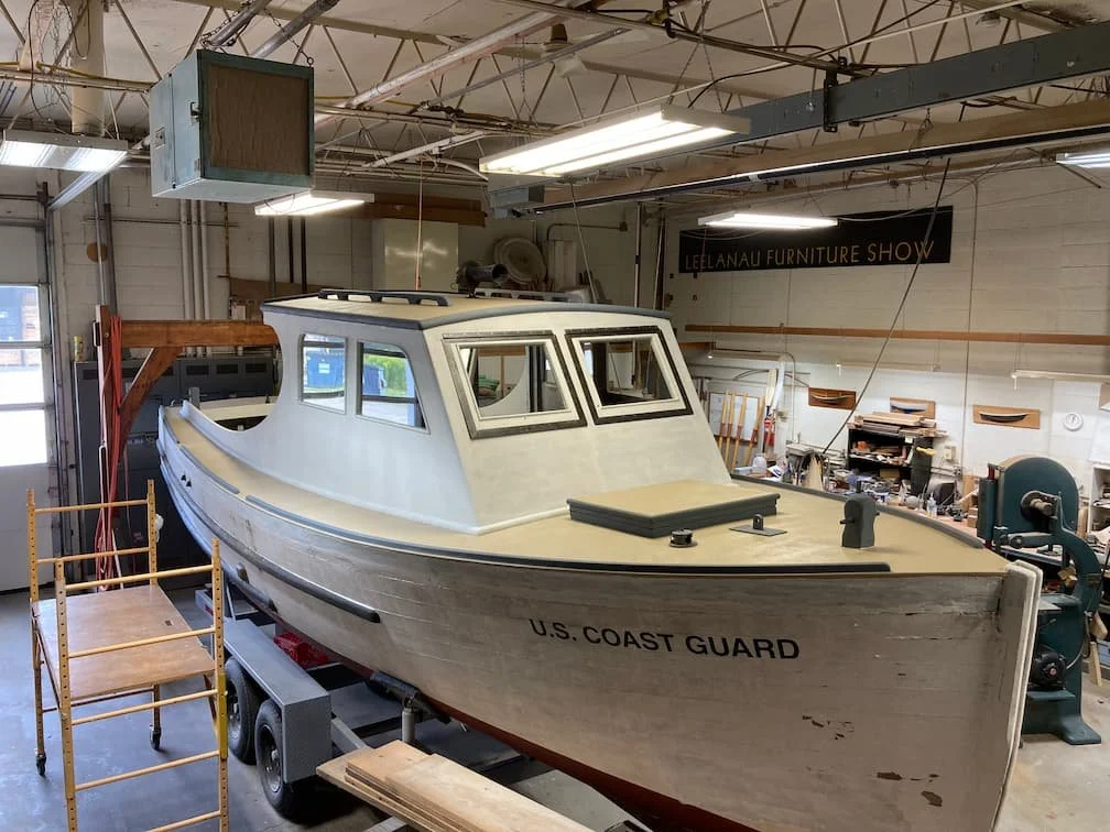 Coast Guard Cabin Motor Launch restoration