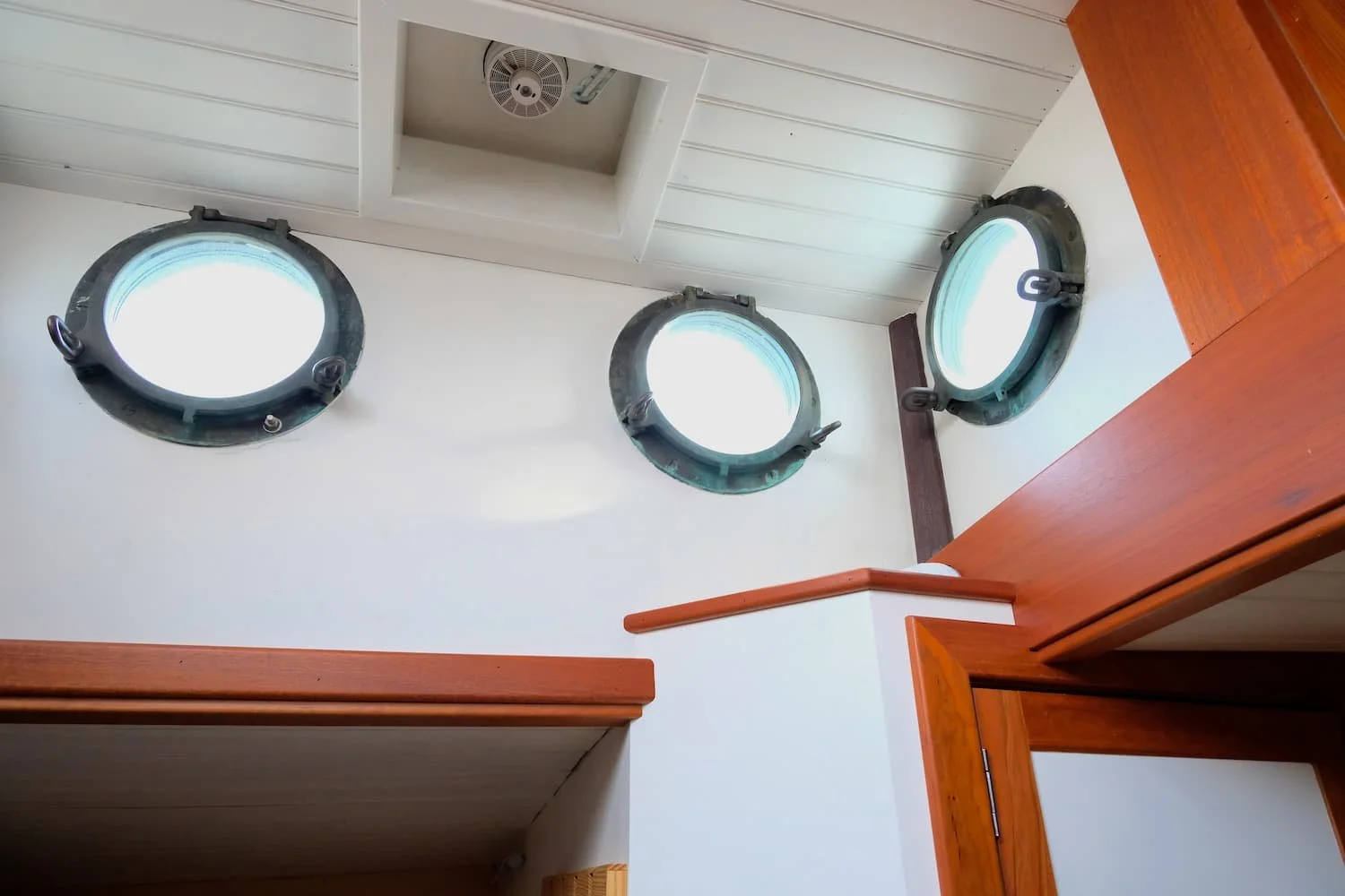 Finished custom interior of schooner Alliance