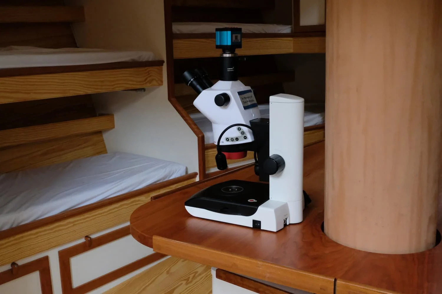 Finished custom interior of schooner Alliance