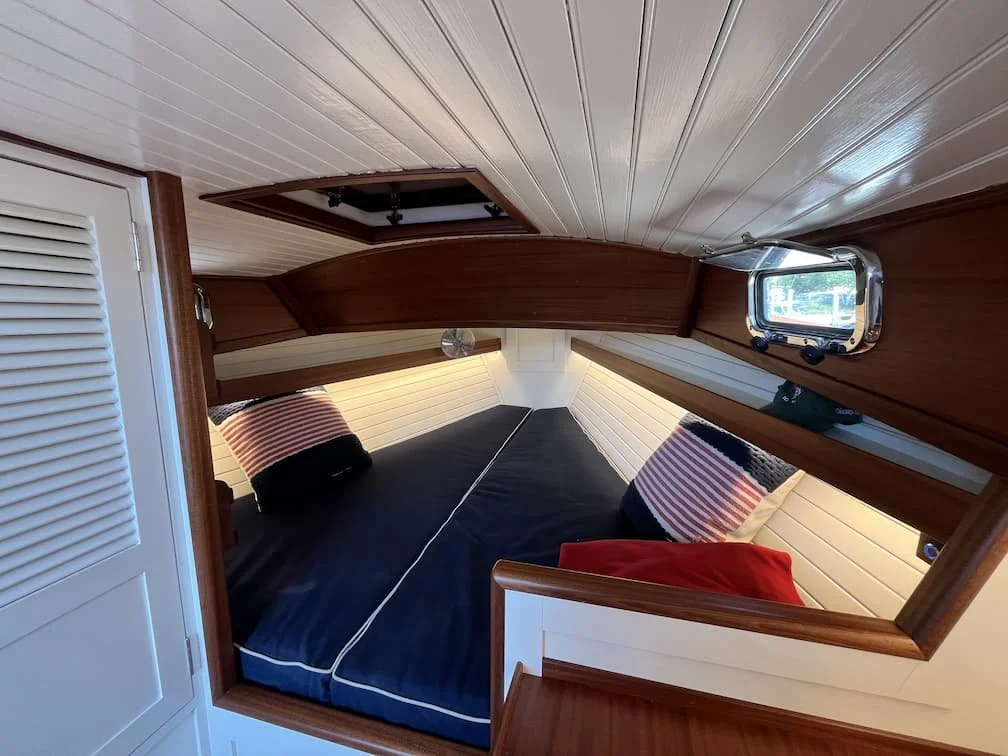 custom interior for Wasque 26