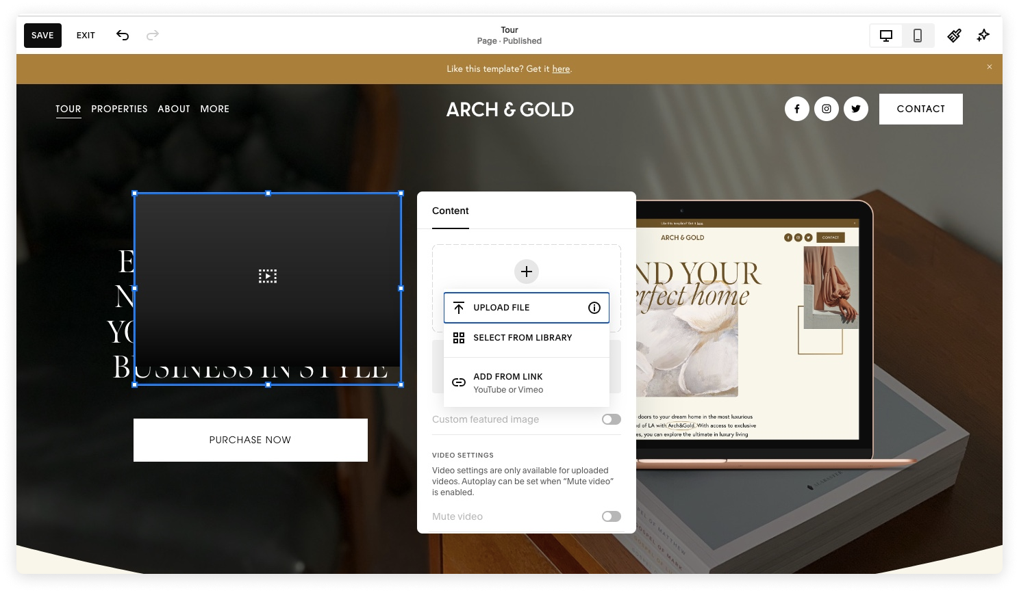 How to Add Videos to Your Squarespace site — Applet Studio
