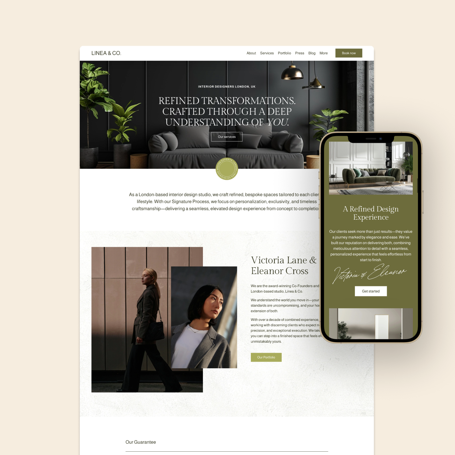 Linea – Squarespace 7.1 Fluid Engine