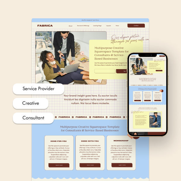 Fabrica – Template