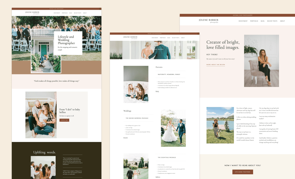 9 Amazing Creative Businesses Using Our Squarespace Templates — Applet ...