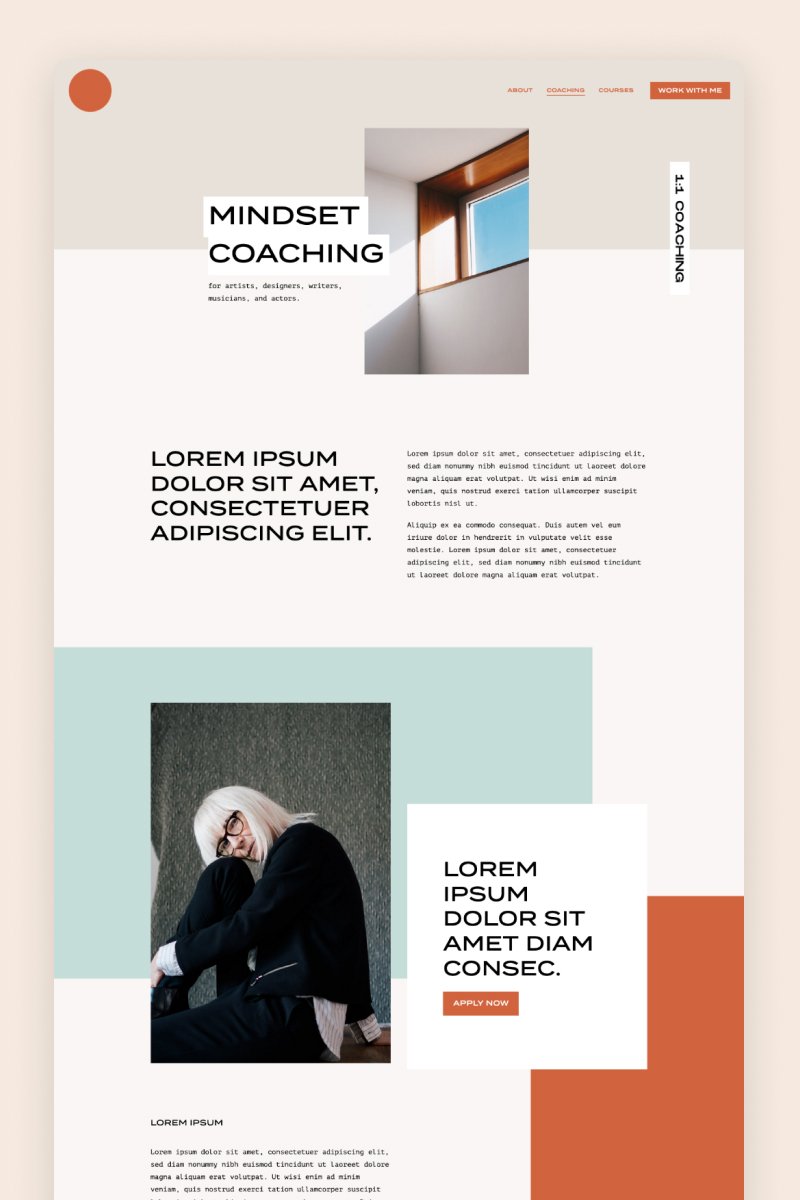 Best Free Squarespace Templates For Coaches