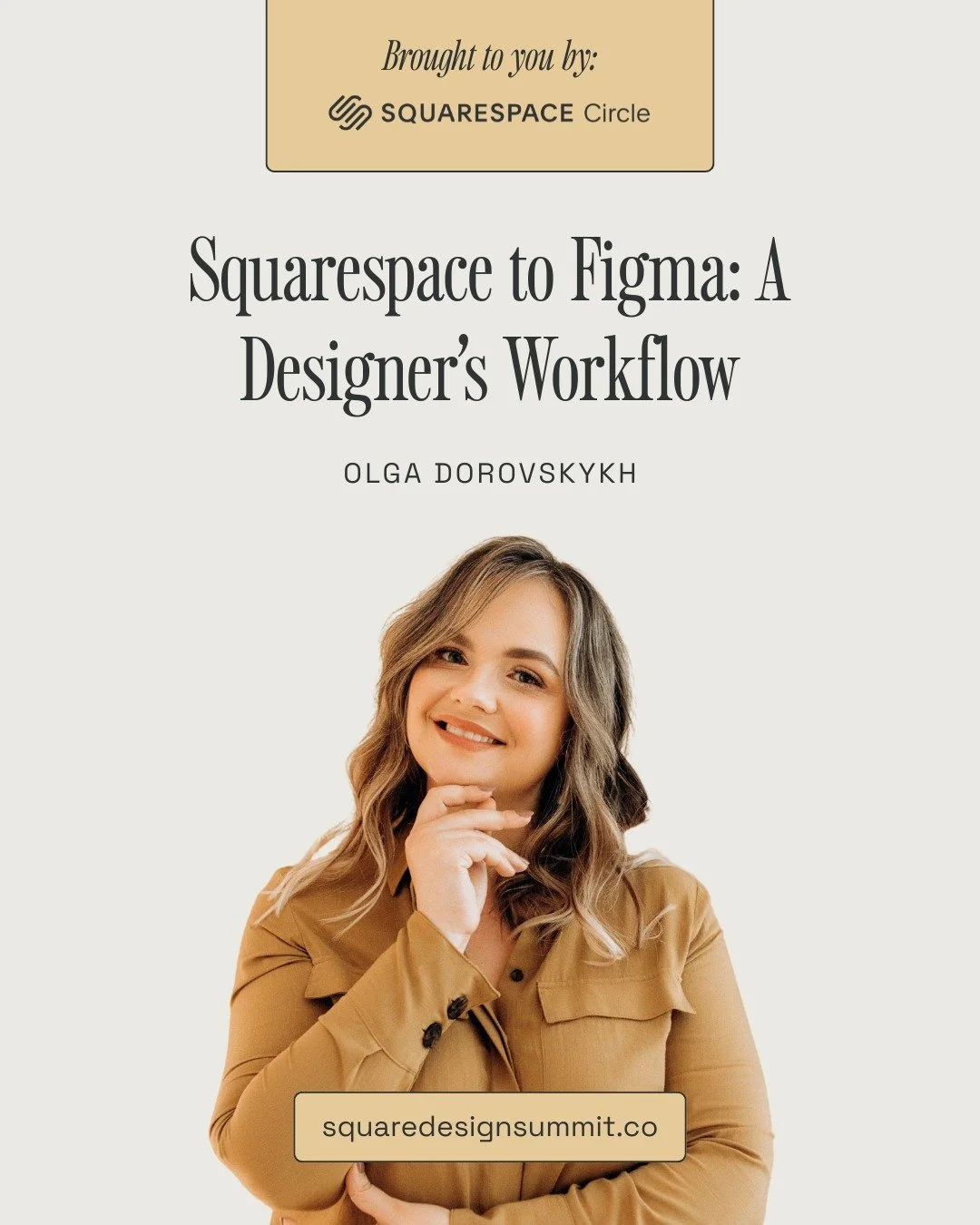 The Square Design Summit starts tomorrow! Sign up and watch my presentation on marrying Figma and Squarespace tomorrow! Link in stories.