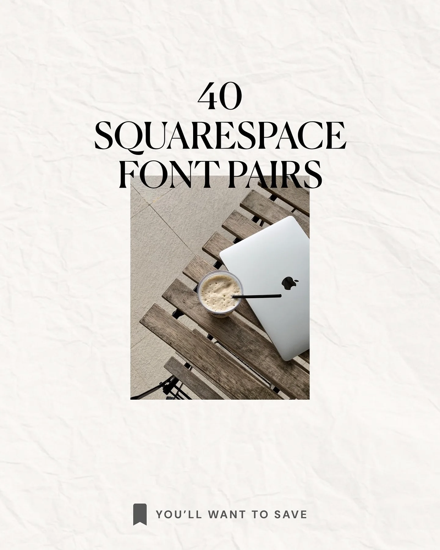 Fonts that just get each other 💌
Here are a few of our fave Squarespace font combos &mdash; save this post for your next website glow-up 🪄
You&rsquo;ll find the full list on the blog (and some unexpected pairings we&rsquo;re obsessed with.