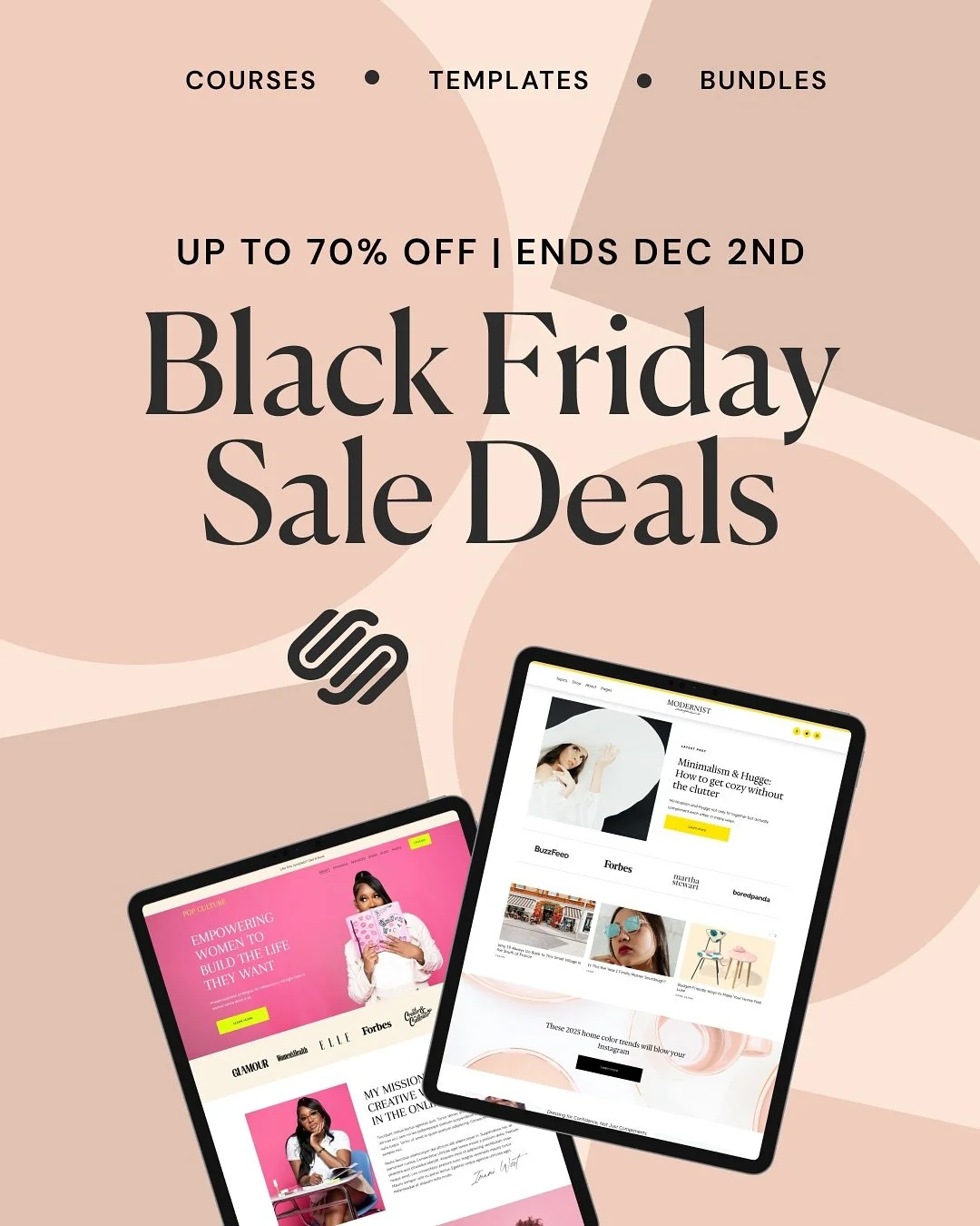 Black Friday at Applet Studio is here 🐾
Templates, courses, and tools to level up your business &ndash; all at unbeatable prices.

✨ $99 Squarespace Templates (reg. $225)
✨ $9 Social Templates (reg. $27)
✨ 30% off all courses
✨ 12-Template Mega Bund