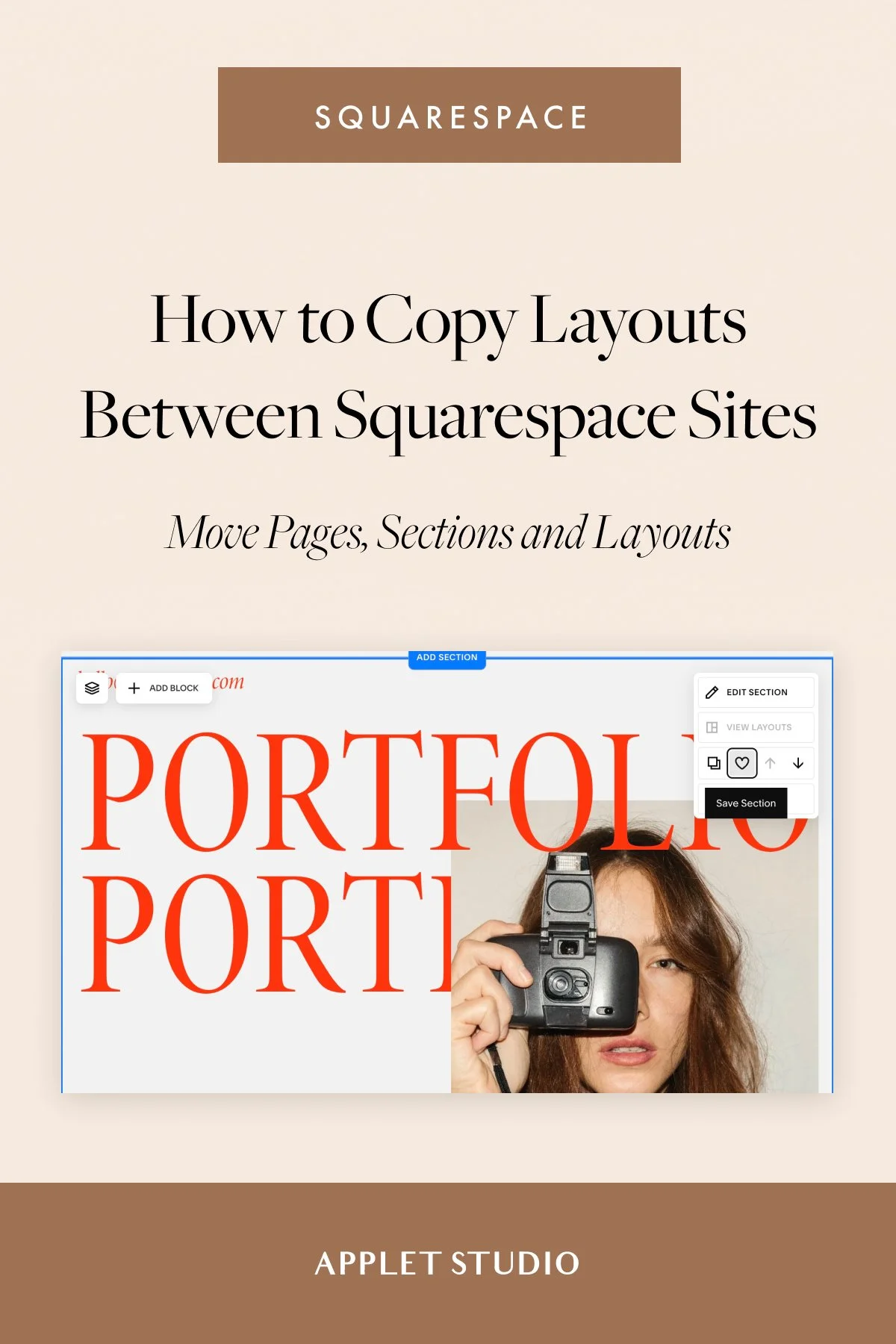 How To Copy Layouts and Pages Between Squarespace Sites