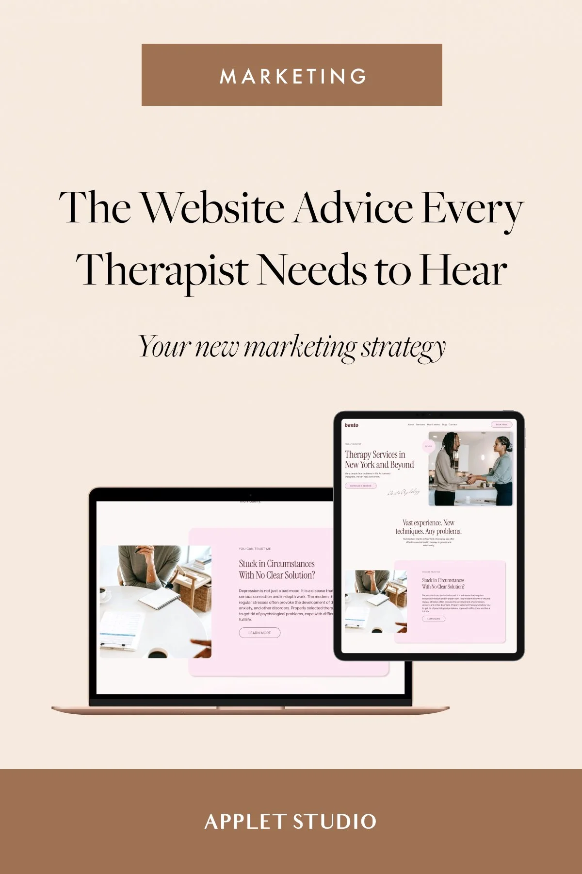 How to Get More Therapy Clients With Your Website (The Honest Answer)