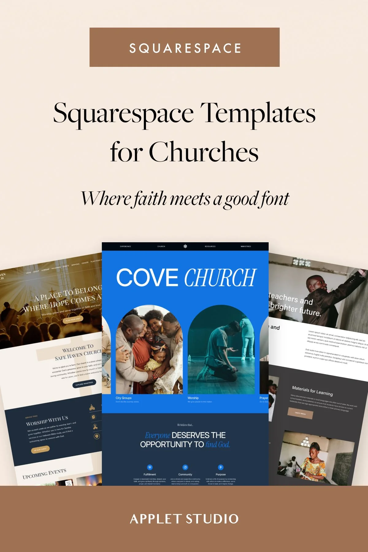 Four Best Squarespace Templates for Churches in 2026