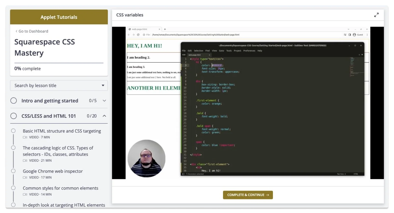 Beginner’s Guide to Learning CSS for Squarespace — Applet Studio
