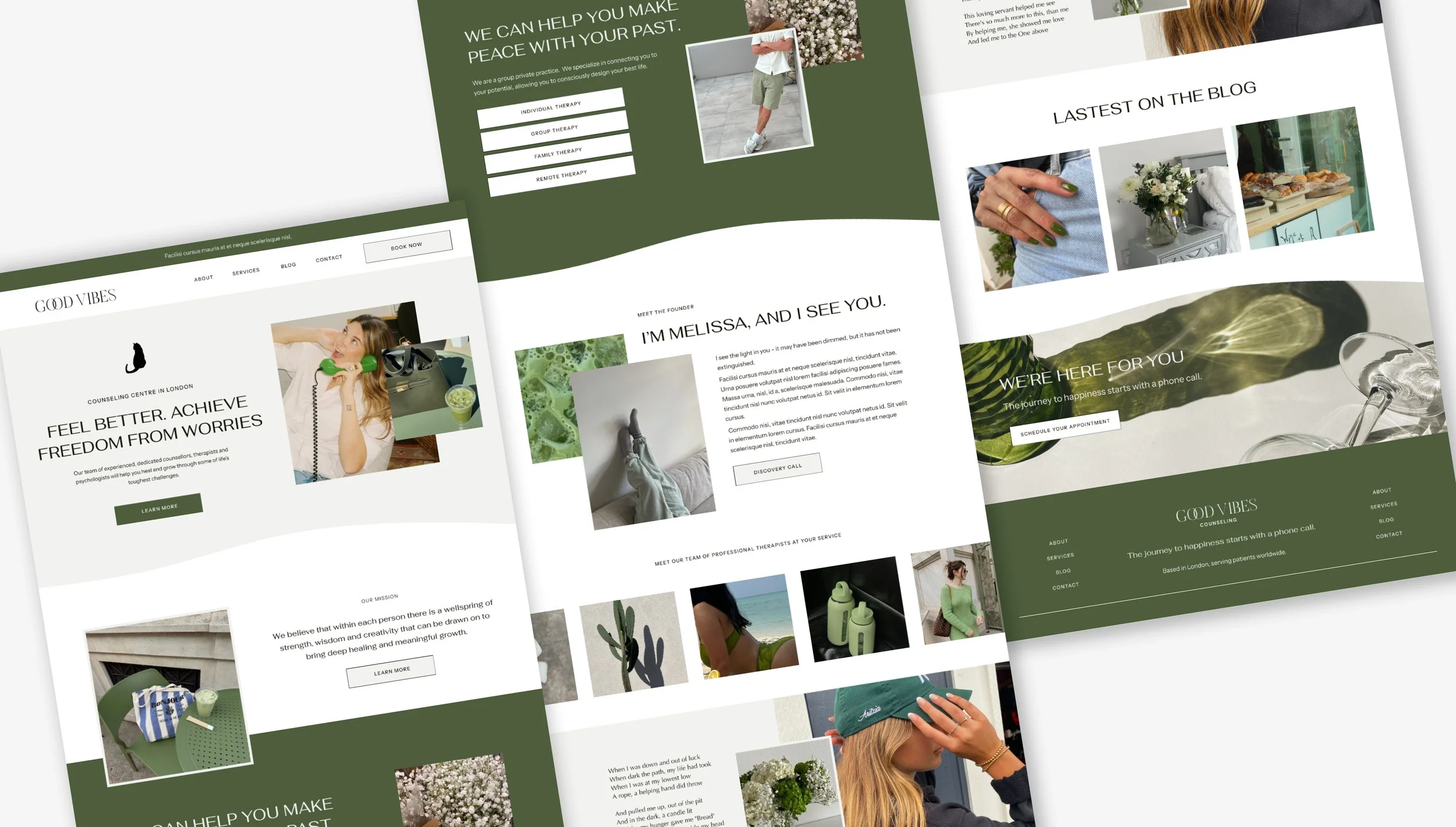 How to customize a Squarespace template
