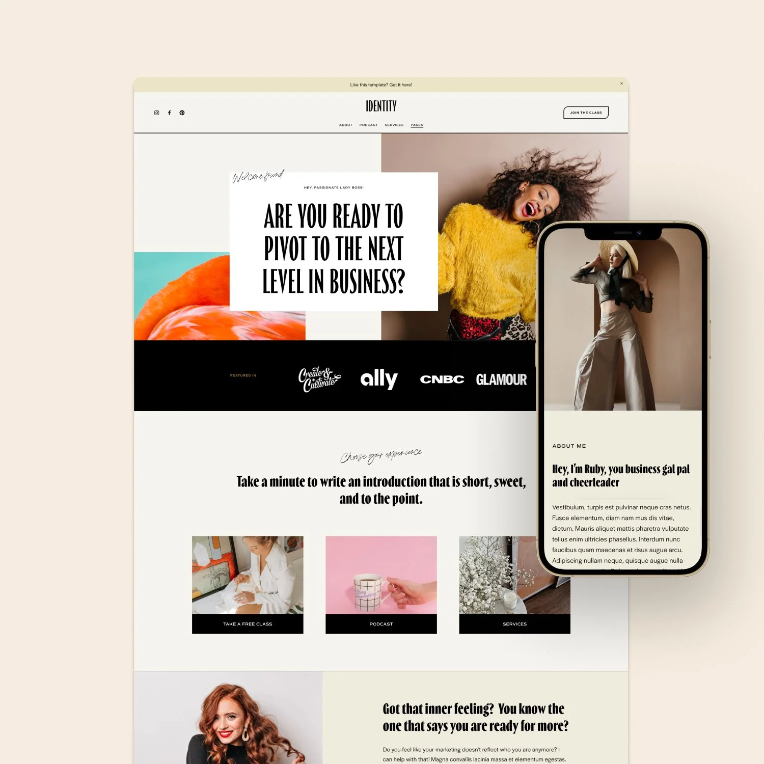 Identity – Squarespace 7.1 Fluid Engine