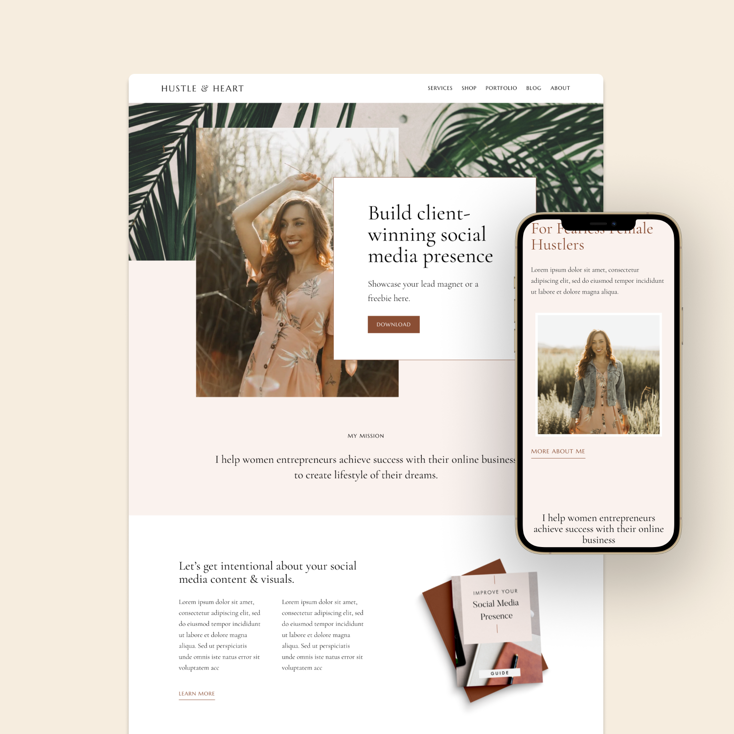 hustle-and-heart-squarespace-template-cover.png
