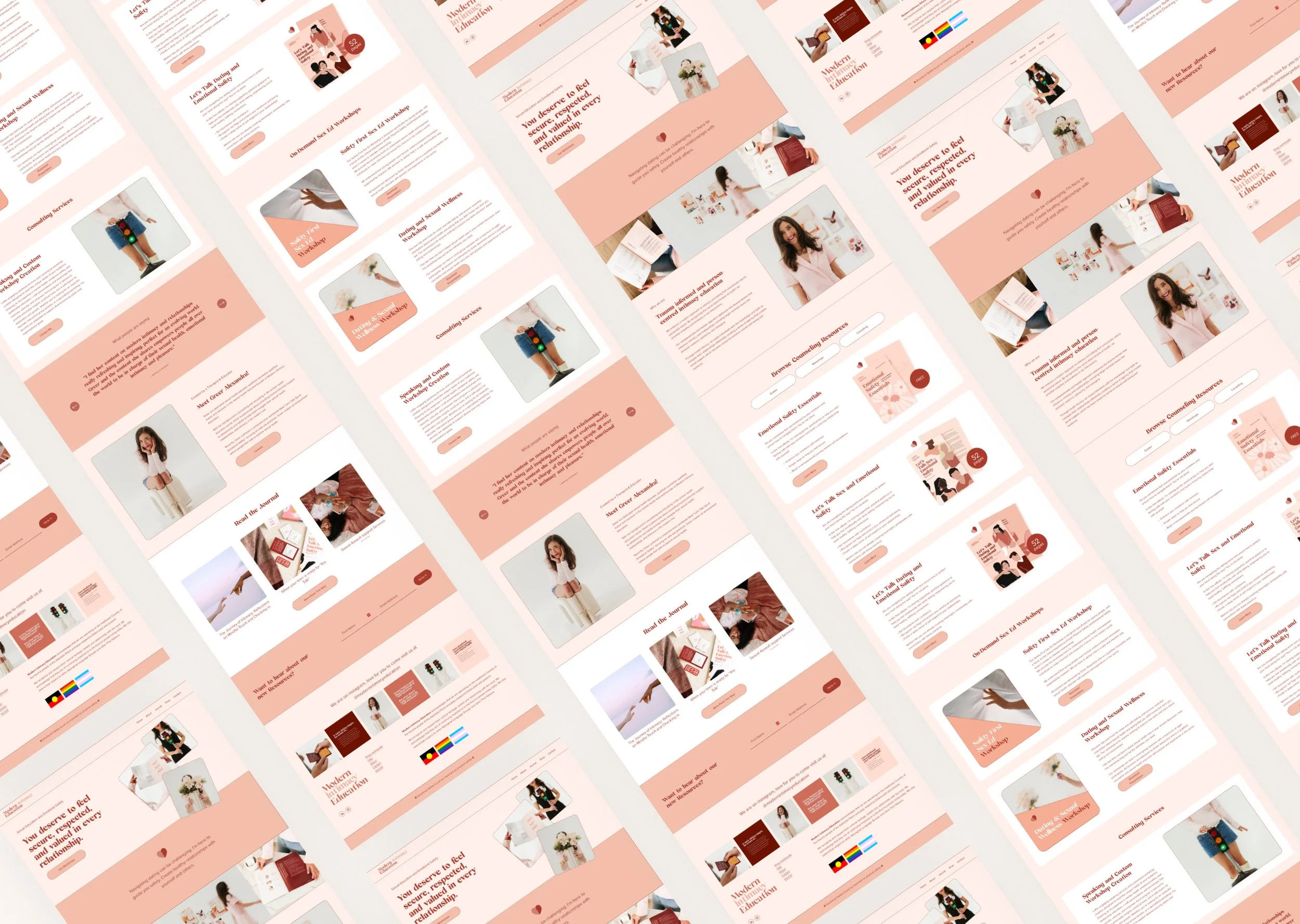 Squarespace Website for an educator