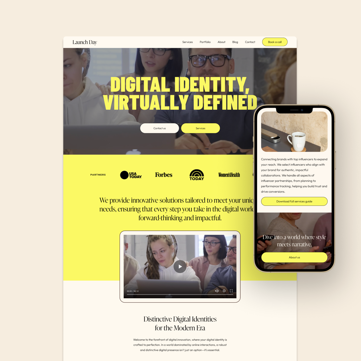 Launch Day – Squarespace 7.1 Fluid Engine