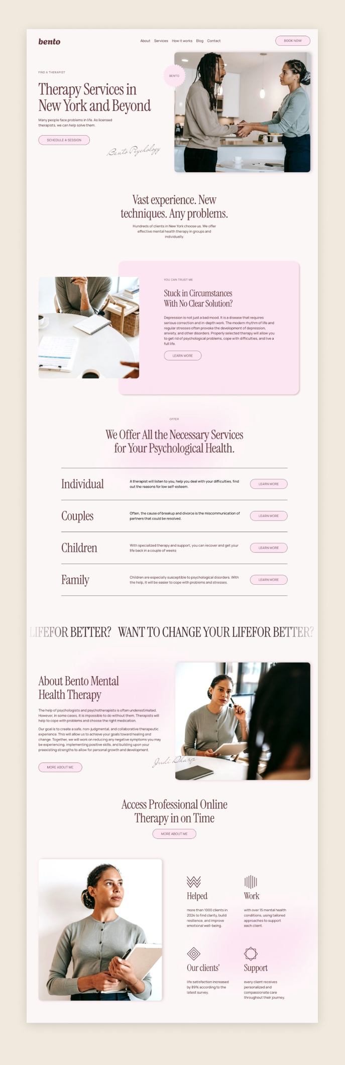 Bento – Modern Multipurpose Squarespace Template — Applet Studio