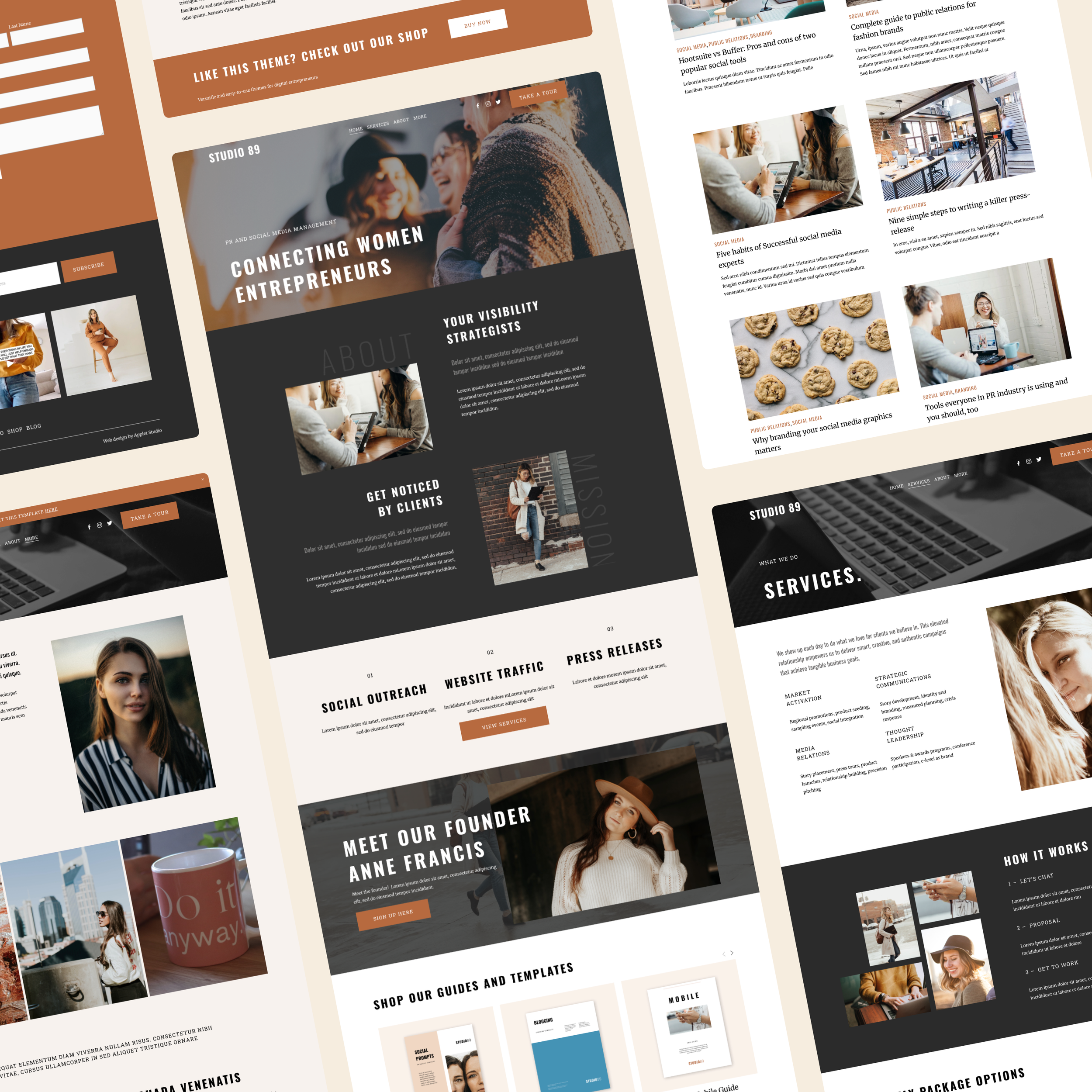 Squarespace templates for nonprofits — four steps to launch your organization website