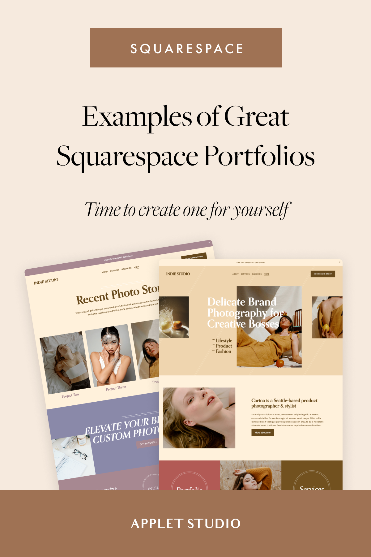 How to Make a Stunning Squarespace Portfolio Website — Applet Studio