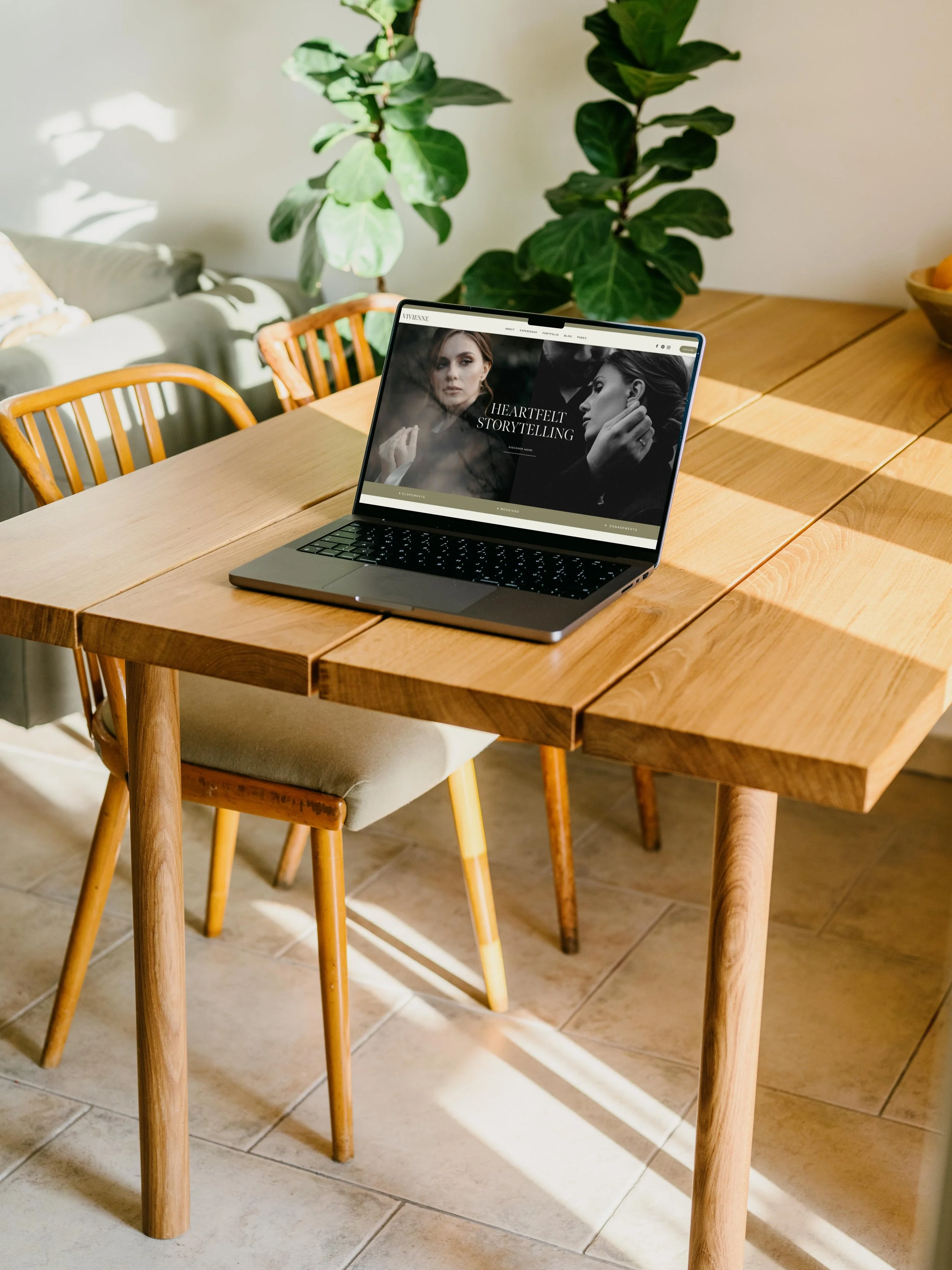 Squarespace photography website integrated with booking and gallery tools — Applet Studio