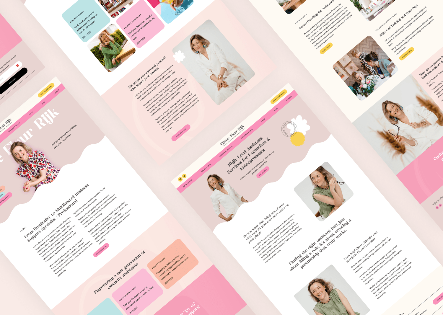 Optimistic Squarespace Website for a Coach — Applet Studio