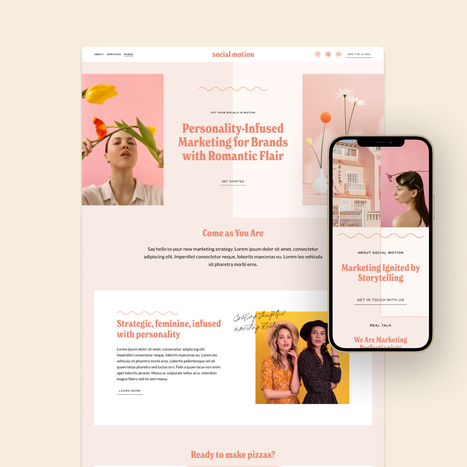 Social Motion – Squarespace 7.1 Fluid Engine