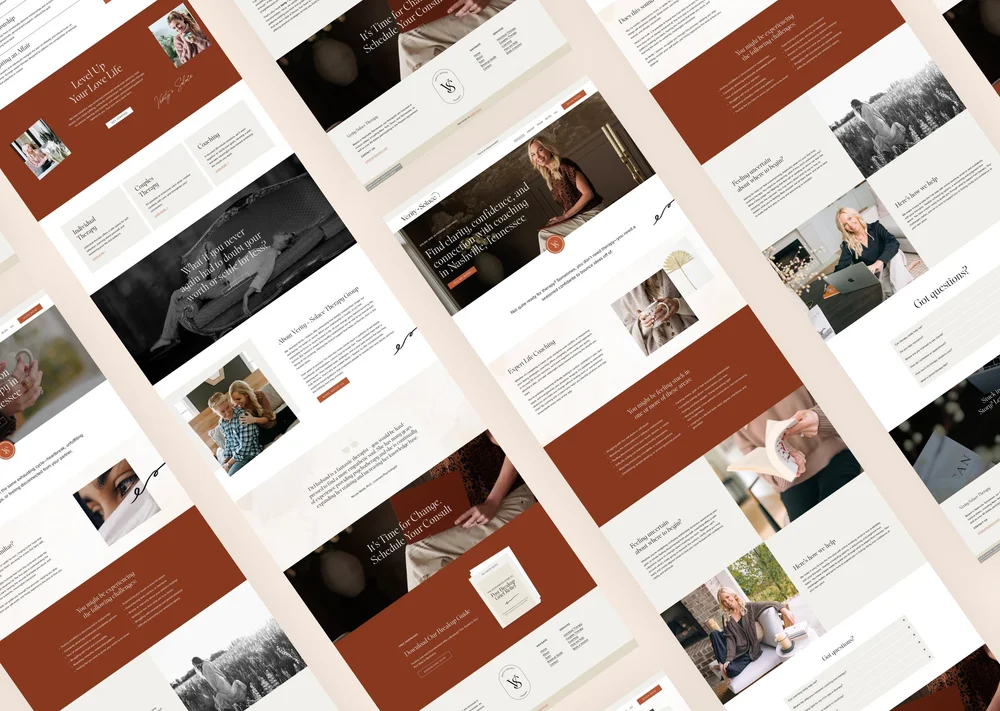 Classic and Tasteful Squarespace Website for a Therapy Group — Applet ...