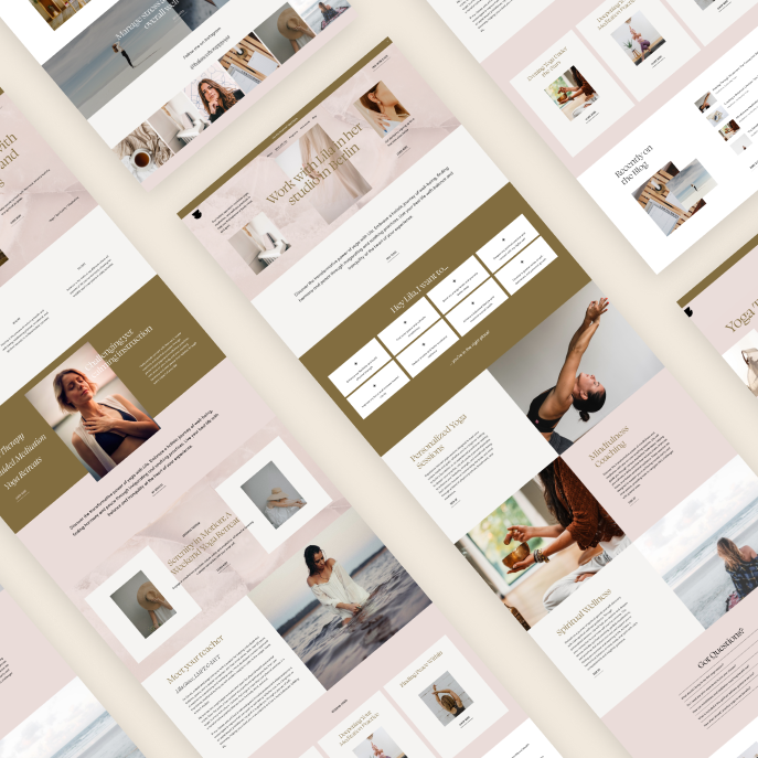 Squarespace Template for Yoga Studios and Wellness Brands — Applet Studio