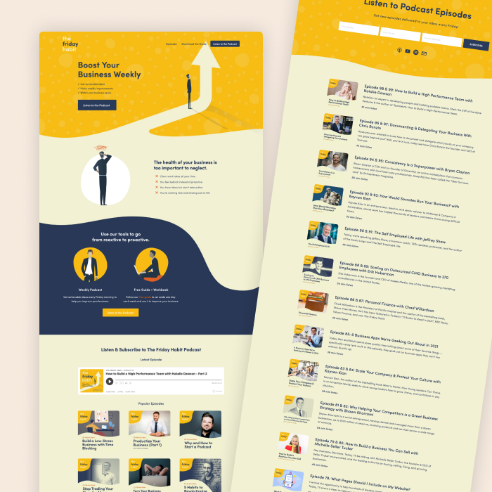 25 Podcaster Websites on Squarespace for Your Inspiration — Applet Studio