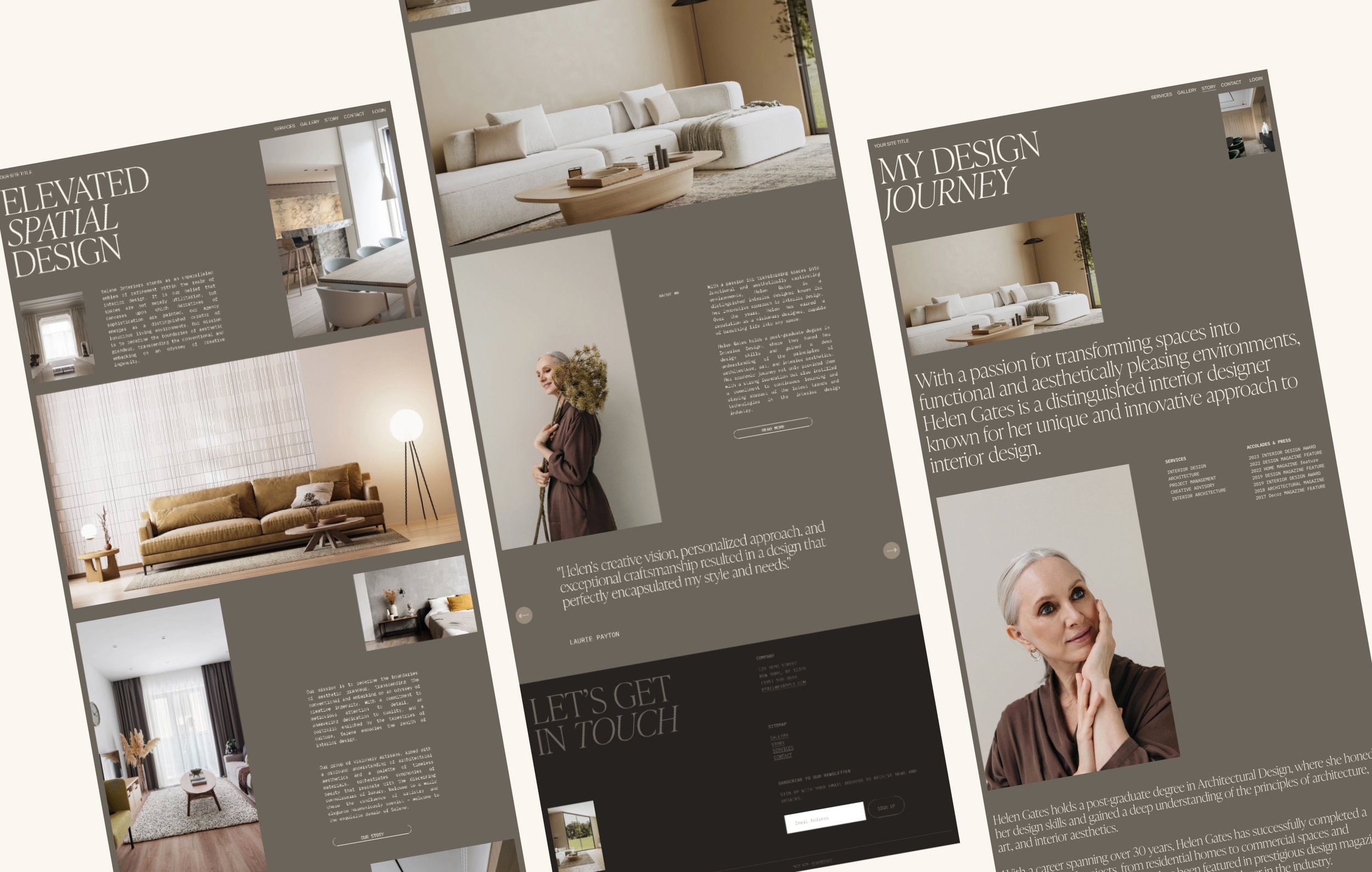 Squarespace Templates for Interior Designers