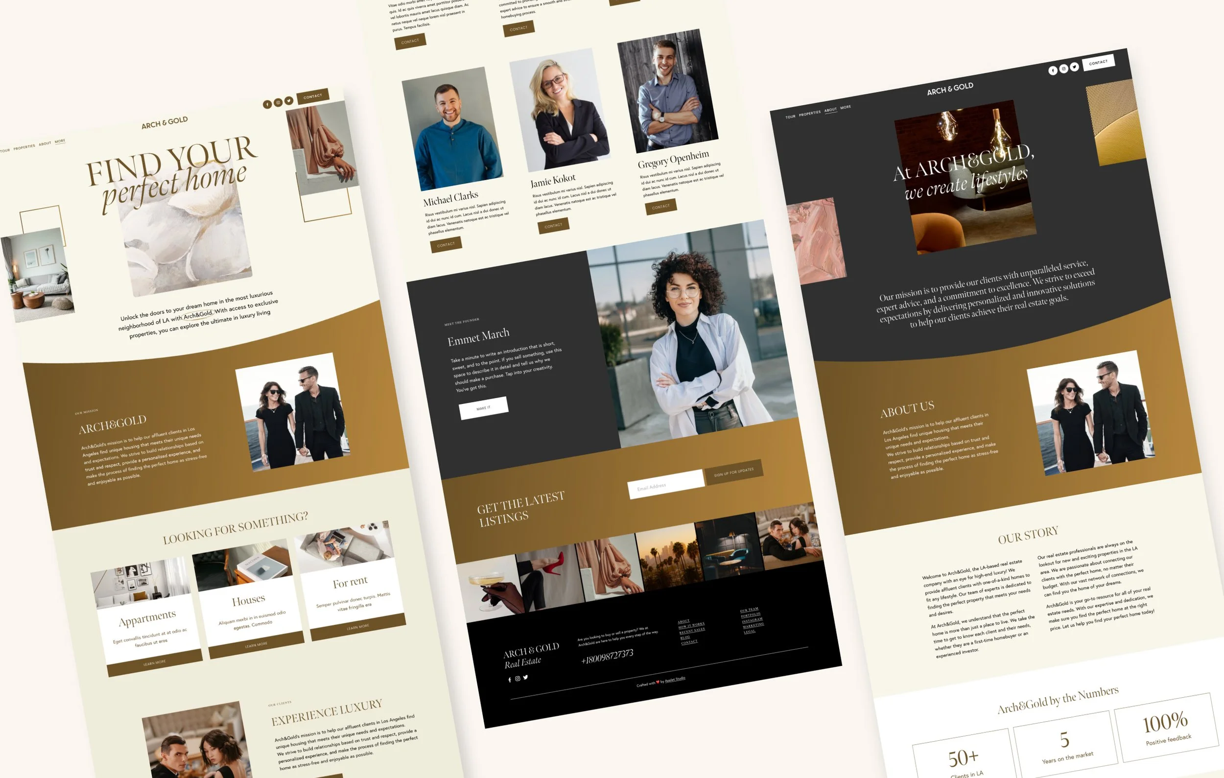 Squarespace Template for Interior Designers