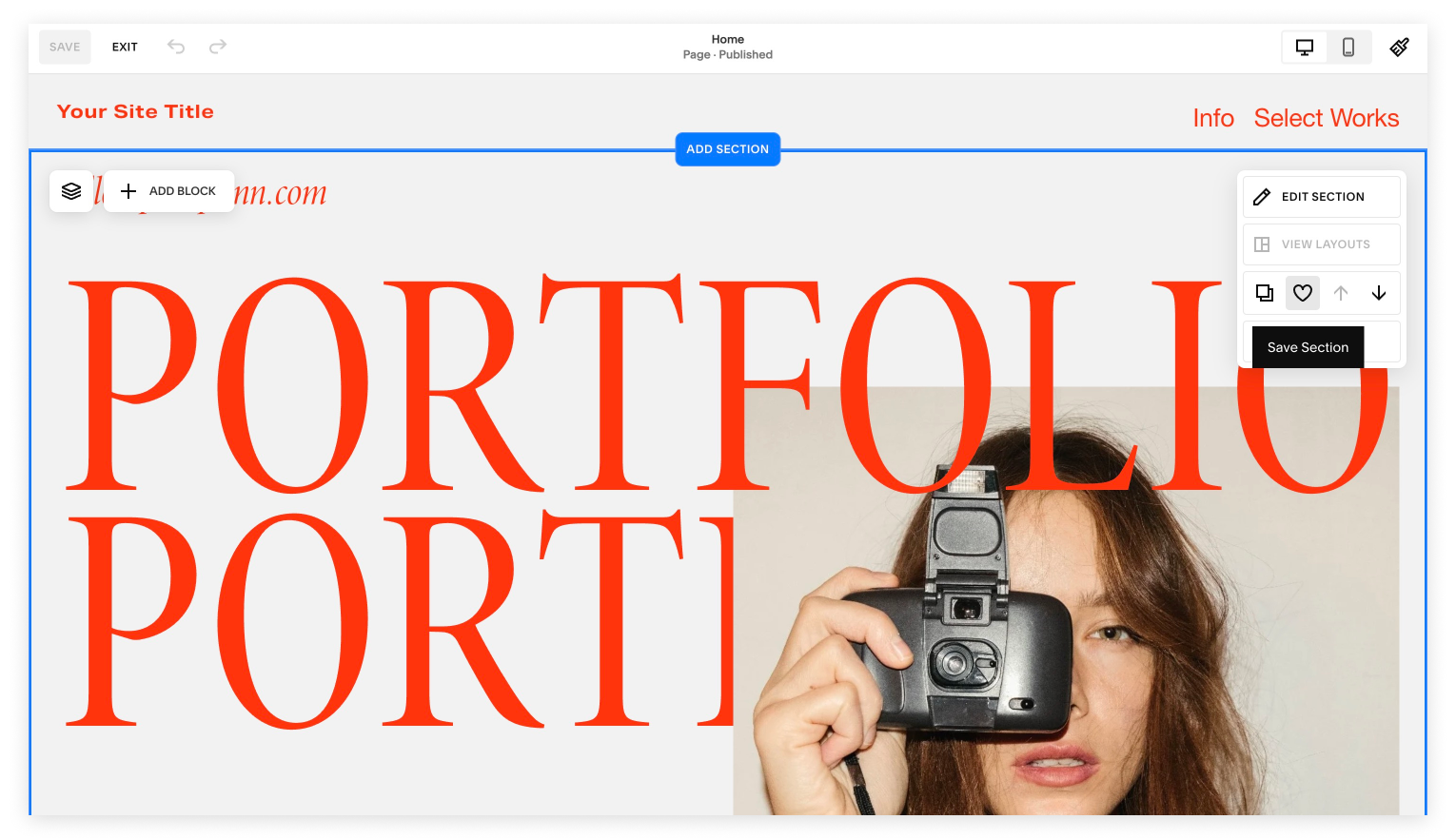 How to copy pages between Squarespace websites