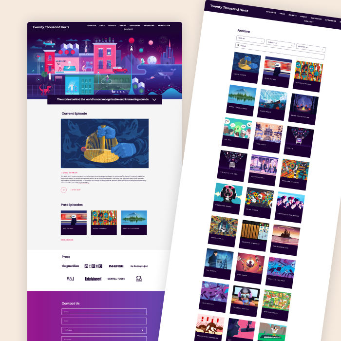 25 Podcaster Websites on Squarespace for Your Inspiration — Applet Studio