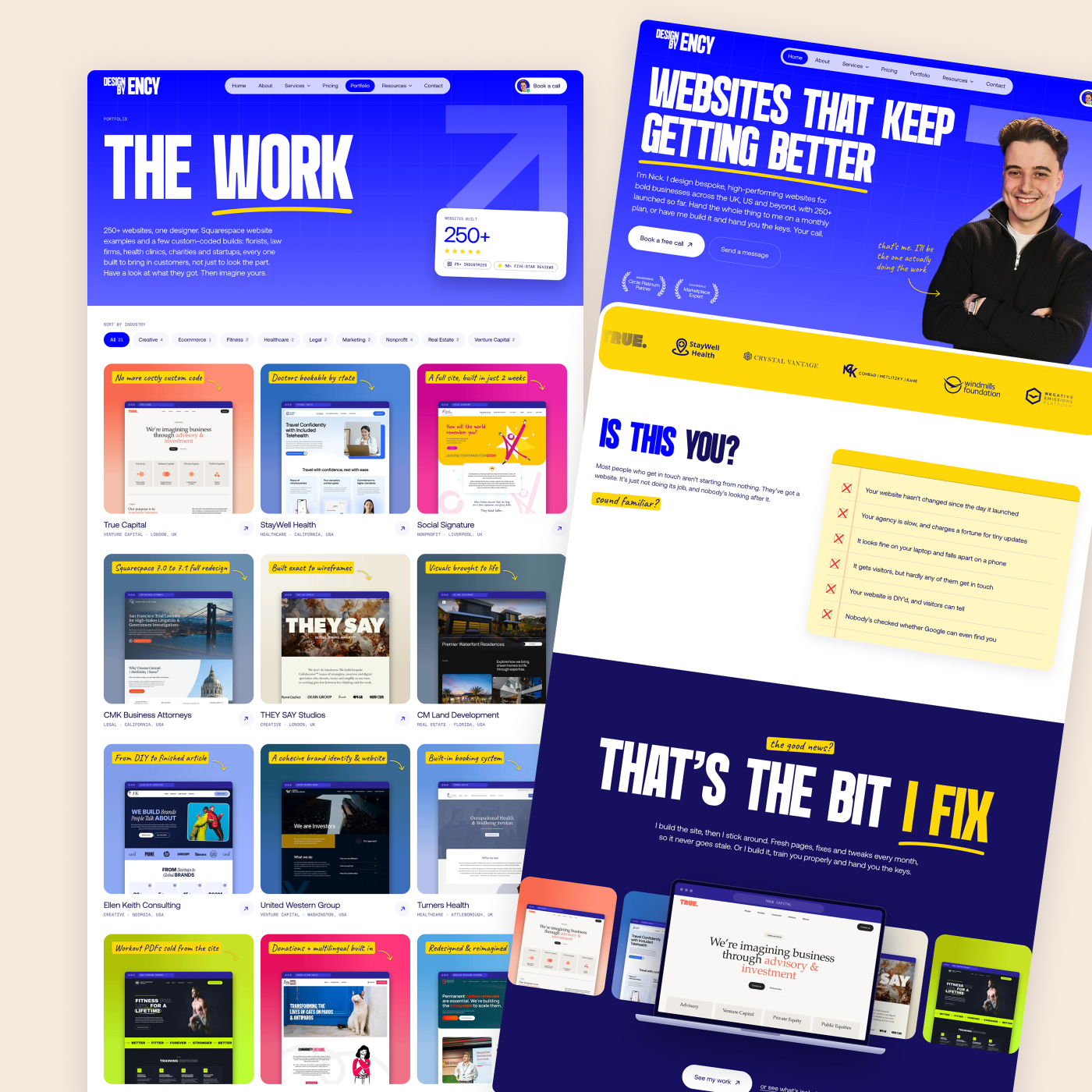 Squarespace expert Nick Croce