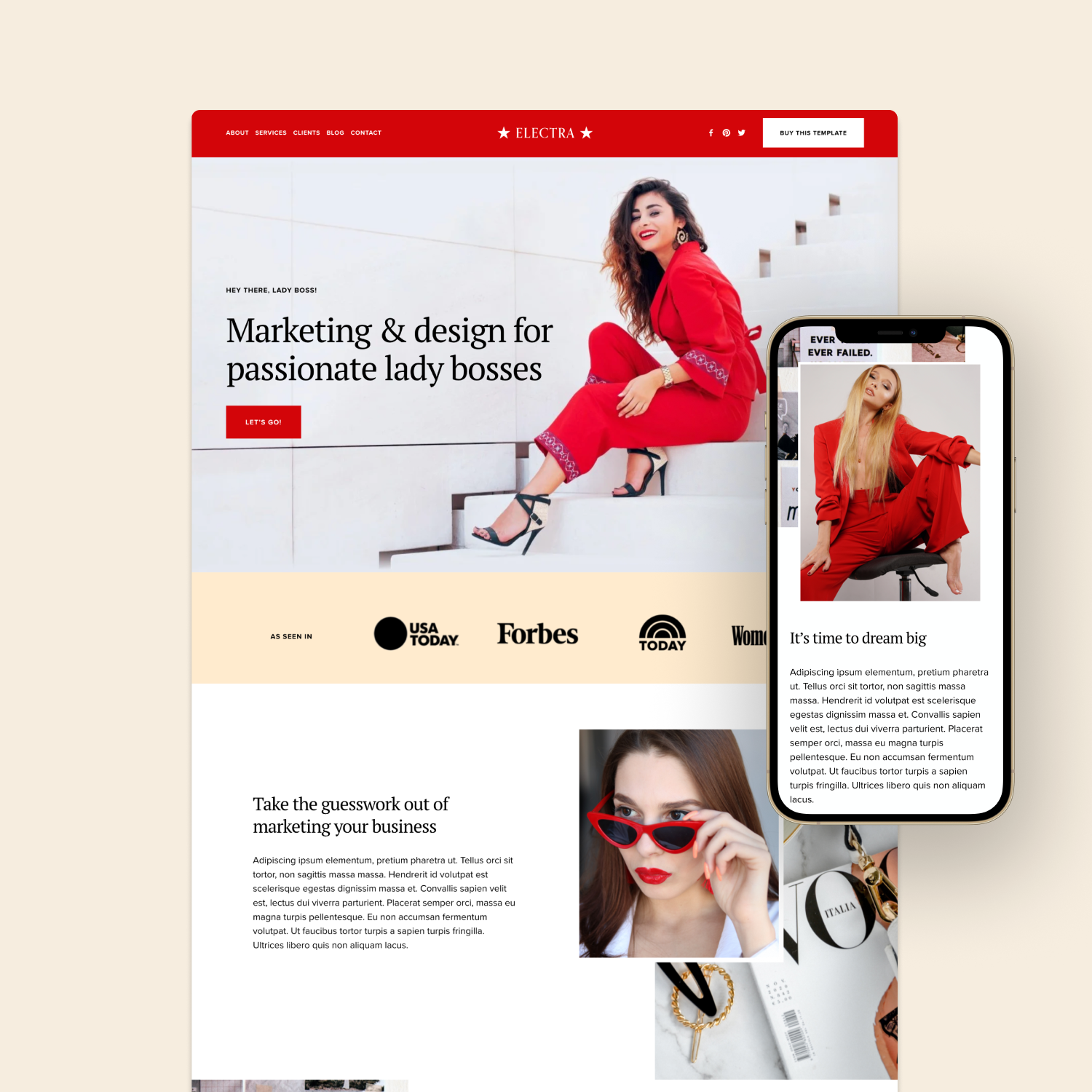 Electra – Squarespace 7.1 Fluid Engine