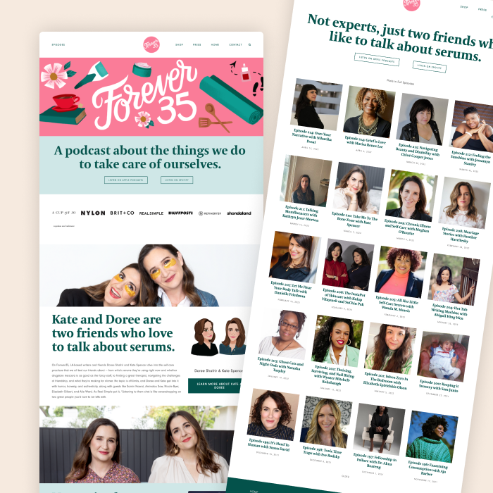 25 Podcaster Websites on Squarespace for Your Inspiration — Applet Studio