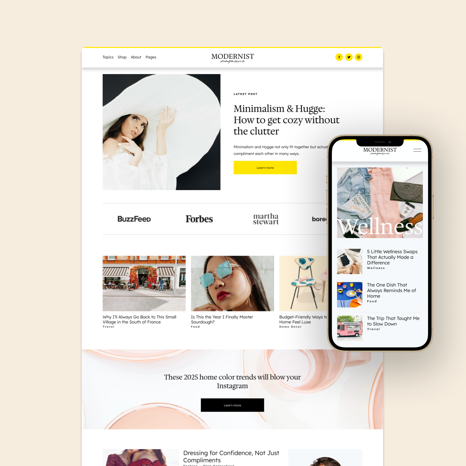 Modernist – Squarespace 7.1 Fluid Engine