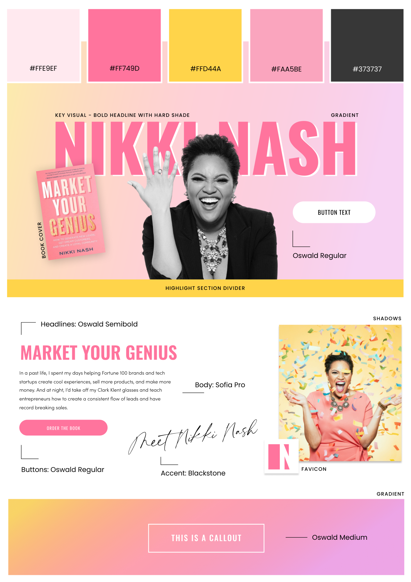 Bright Squarespace Website for a Marketer — Applet Studio