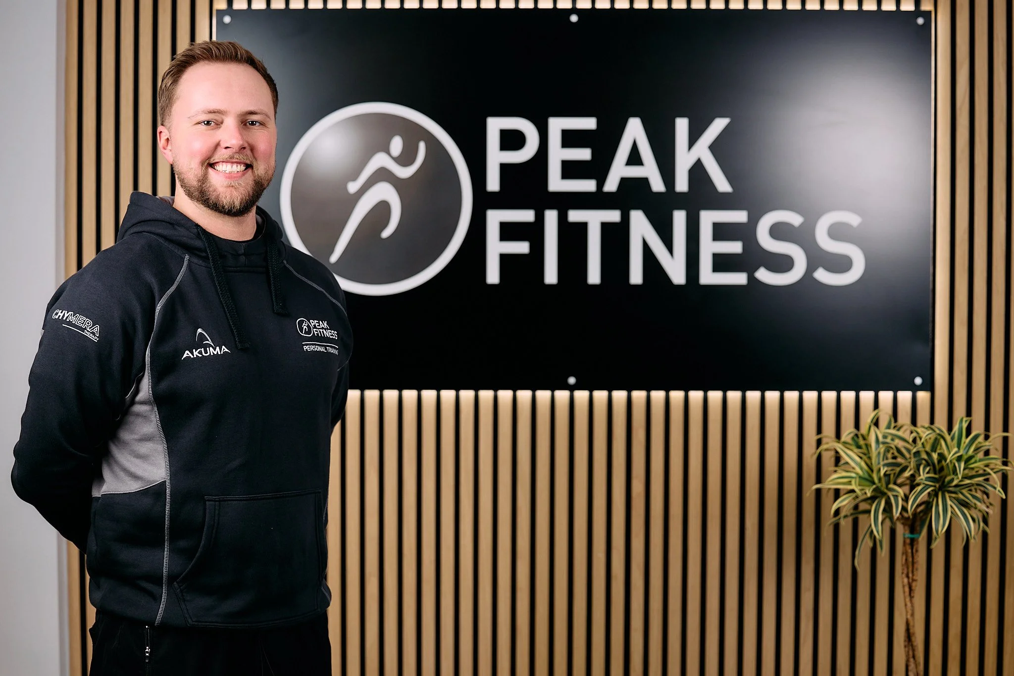 Cory Ben, a personal trainer at Peak Fitness