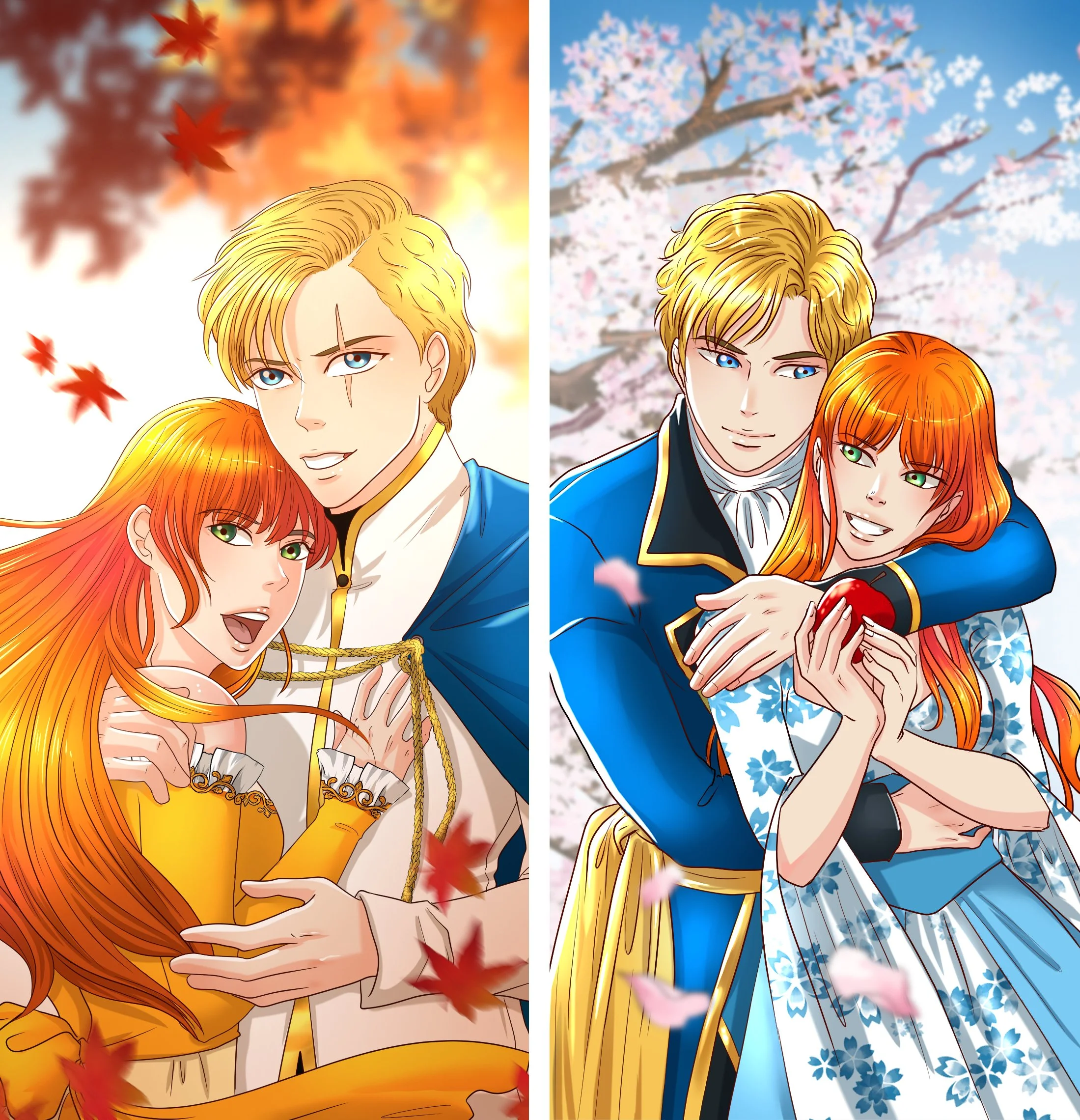 Fonds d'écran mobiled Automne et Sakura.jpg