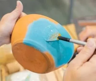 Ceramic Bowl Painting