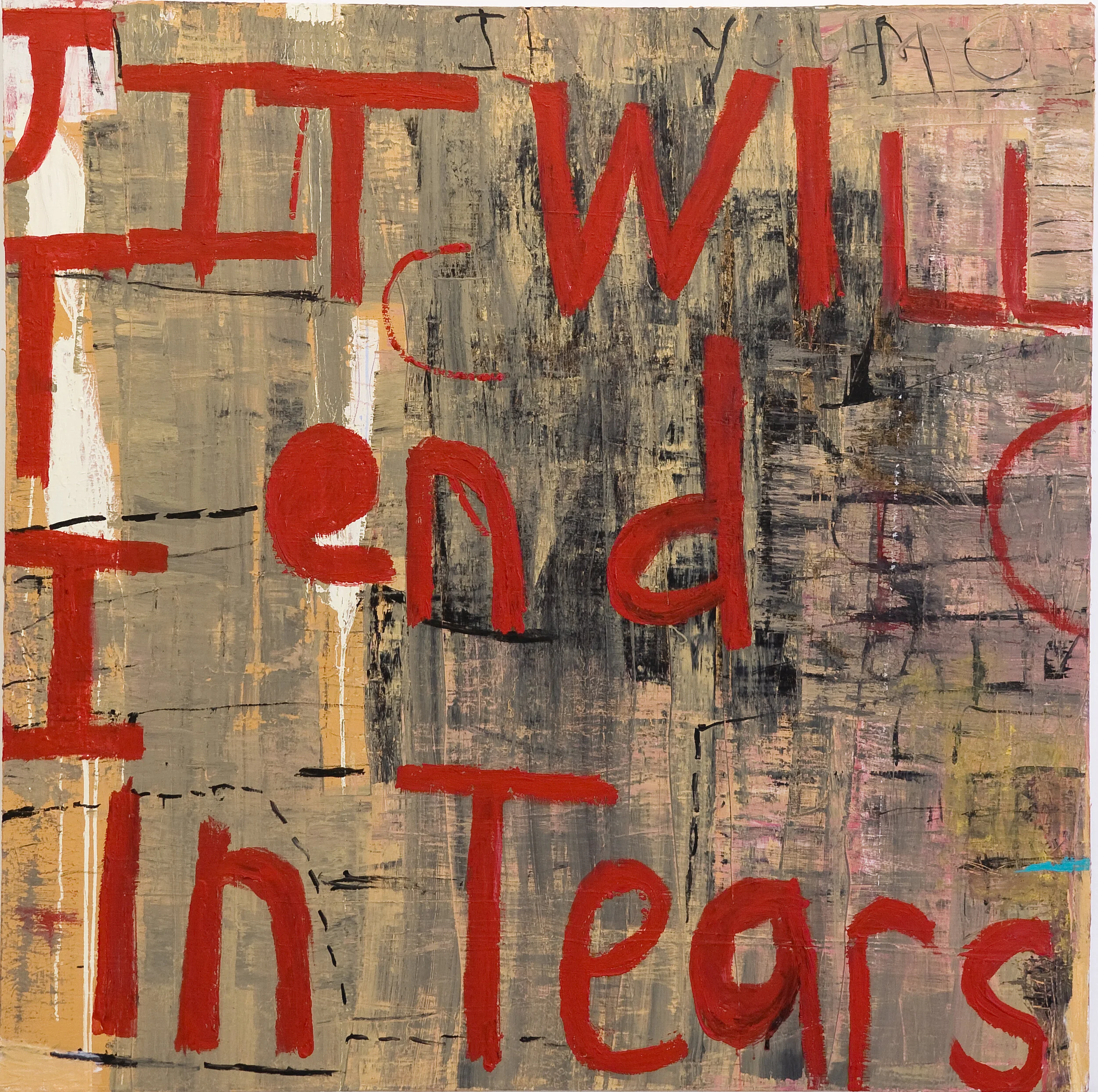 Acrylic on canvas 48 x 48 inches