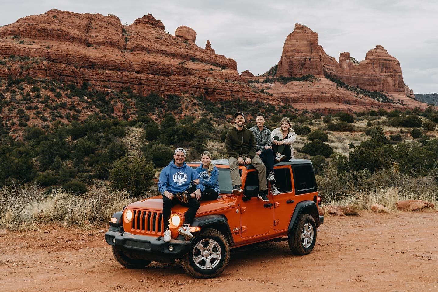 &amp; that's a wrap! Heading back to MN today. What an amazing trip. So thankful to have spent the last few days in the red rocks with the weirdest weirdos that happen to also be my friends 😂❤️🚗🏜️ soon I will be sharing more photos!

 📷: @justdal