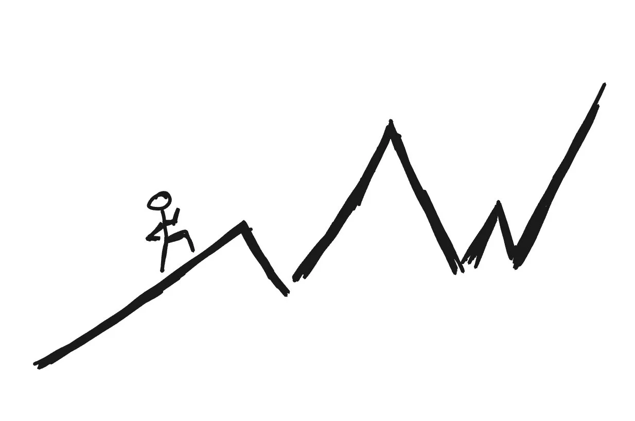 Going Down is Not Going Backward