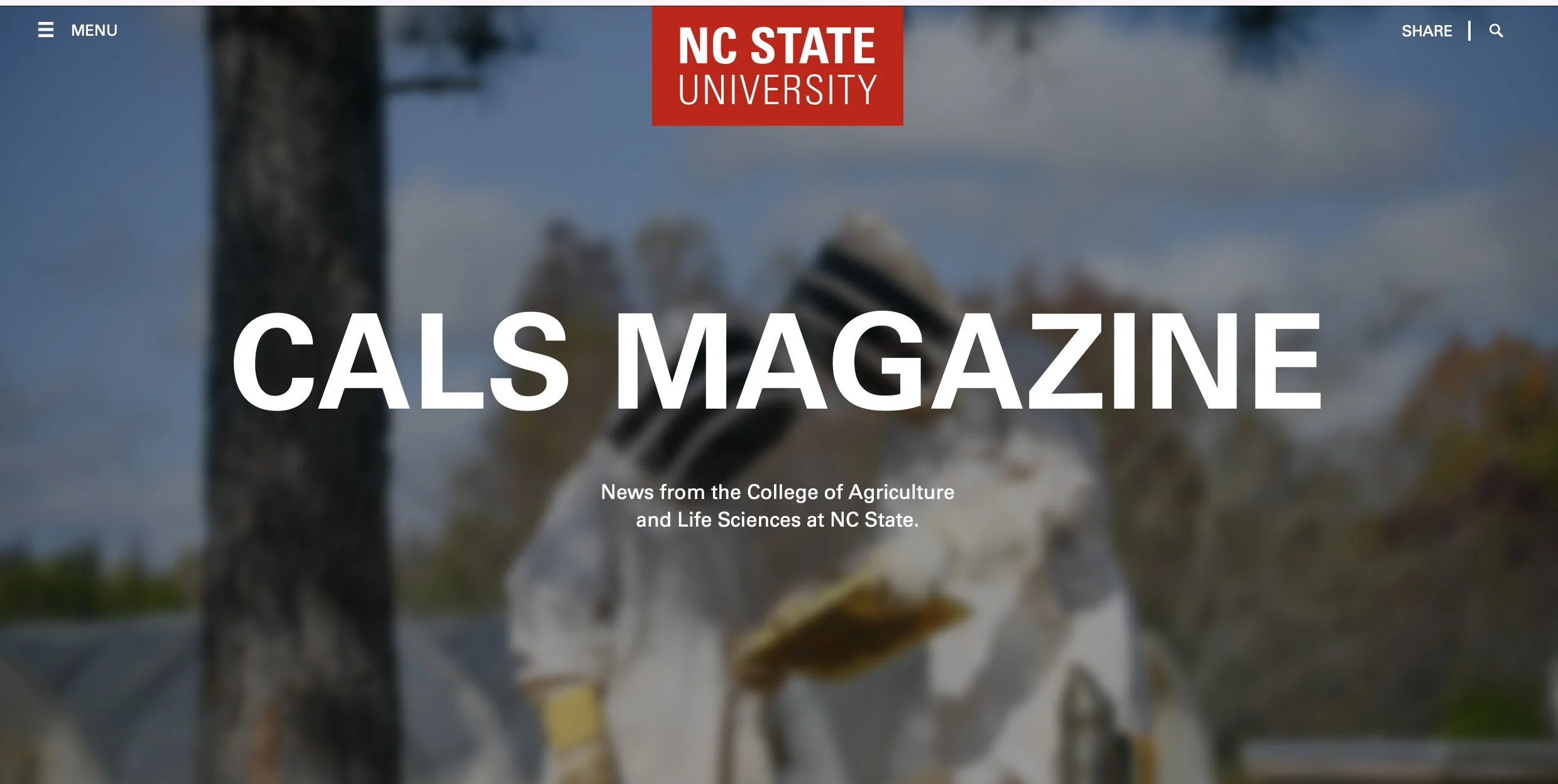NC State CALS Magazine
