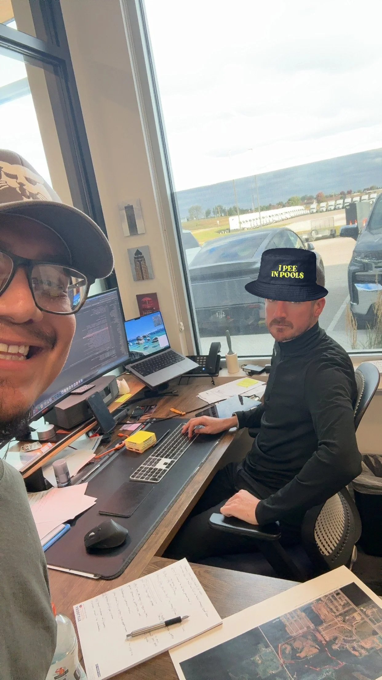 Edgar Hernandez: Me and the boss