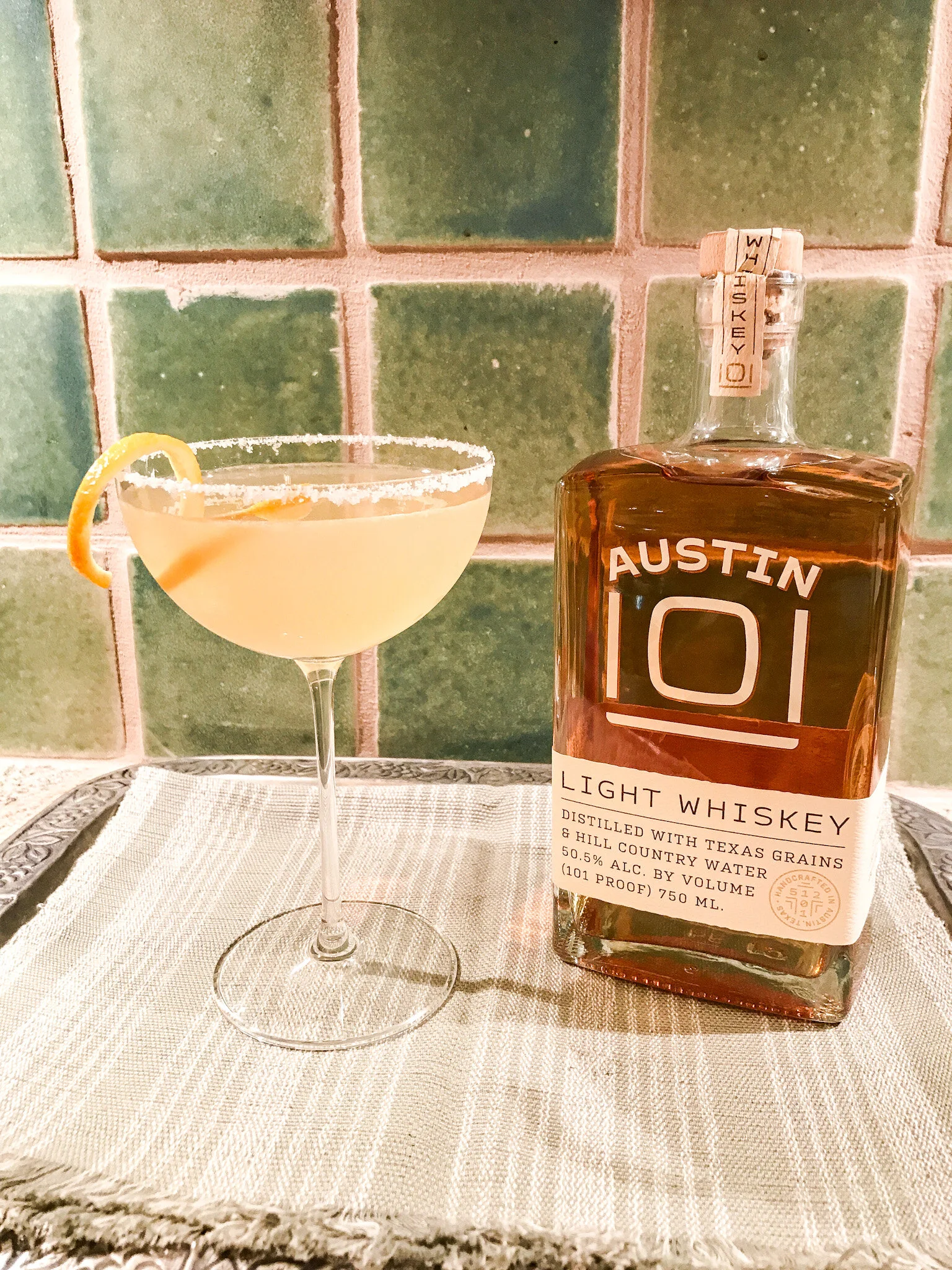 101 SIDECAR made with award-winning Austin Light Whiskey