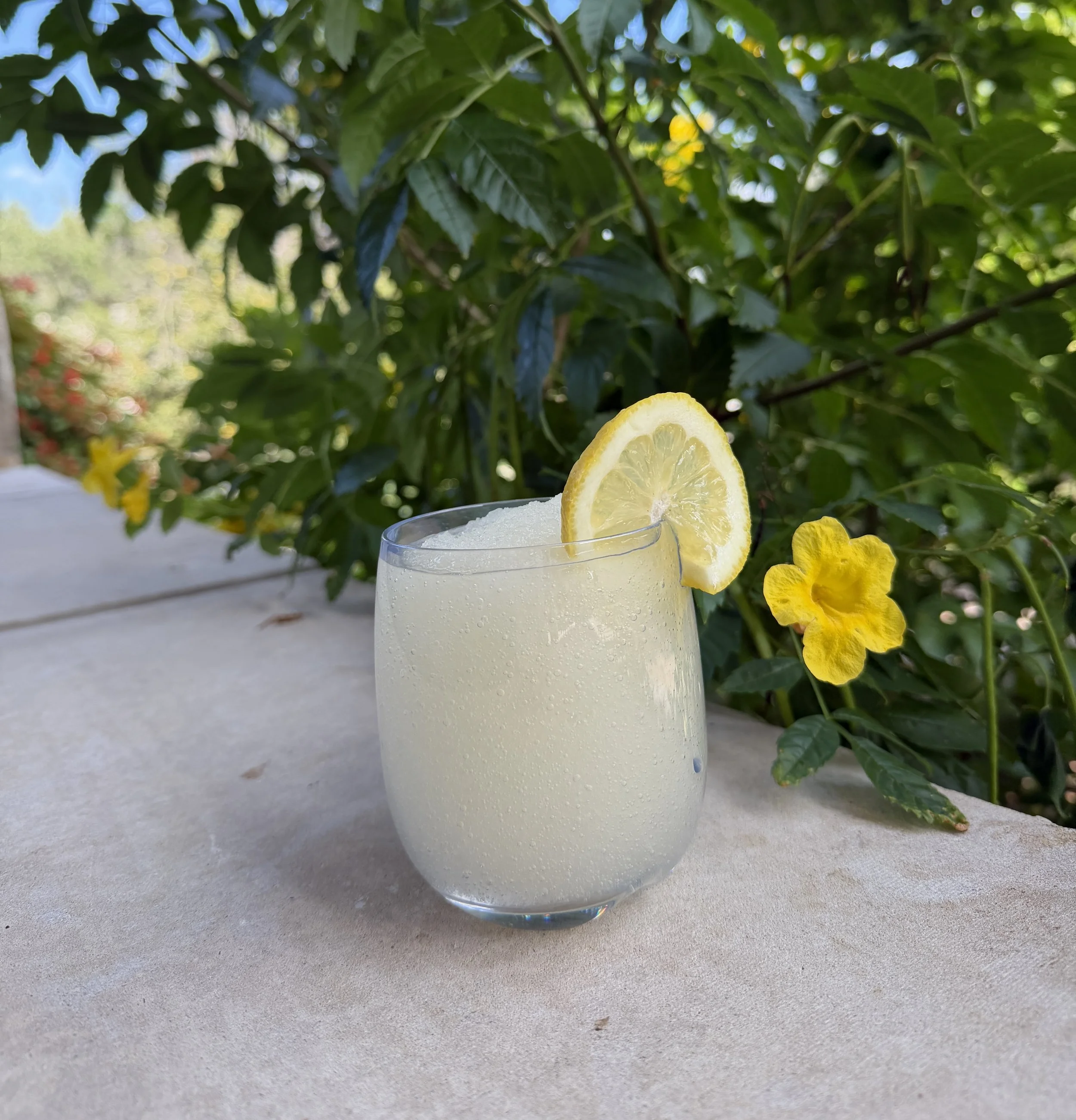 Award winning Austin Light Whiskey Austin Lemon Freeze, made with Austin 85 or Austin 101